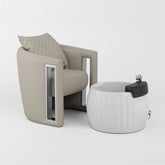 Oslo Series Grey Pedicure Chair OS1002