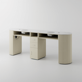Oslo Series Beige Manicure Table OS1853