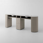 Ensemble de table de manucure bleu AG1850