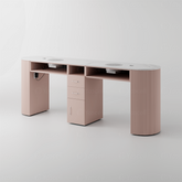 Oslo Series Pink Manicure Table OS1853