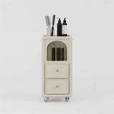 Estación de carritos para salón de belleza Cream AG2062