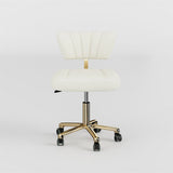 Taburete de belleza azul AG3049