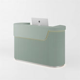 Oslo Series Green Reception Desk OS6926