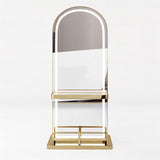 Oslo Series Silver Mirror Station Double Side OS7014