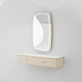 Cream Acrylic Mirror Station AG7077