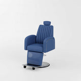 Silla de barbero azul AG5362