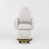 Silla de barbero blanca AG5362