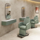 Station de miroir en acrylique vert AG7077