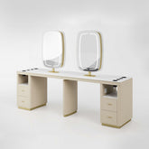 Cream Mirror Station( For 4 People) AG7079
