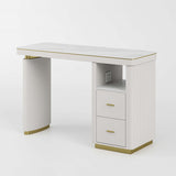 Juego de mesa de manicura negra AG1850