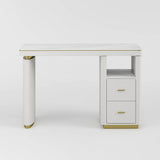 Juego de mesa de manicura negra AG1850