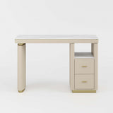 Juego de mesa para manicura color crema AG1850