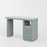 Juego de mesa de manicura verde AG1850