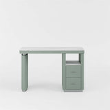 Juego de mesa de manicura verde AG1850