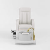 Sillón de pedicura blanco AG1087