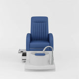 Sillón de pedicura azul AG1087