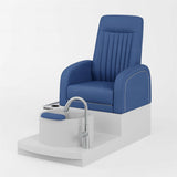 Sillón de pedicura azul AG1087