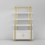 Estantería de productos para salón de belleza negra AG1823