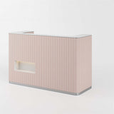 Mostrador de recepción rosa AG6925