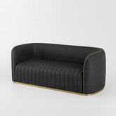 Black Reception Sofa AG3113