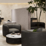 Sala de espera negra AG3112