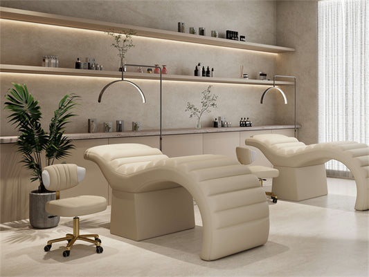 How to create a warm and cozy salon environment?