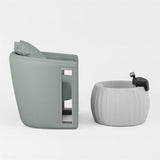 Sillón de pedicura verde AG1087