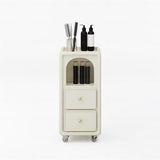 Estación de carritos para salón de belleza Cream AG2062