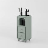 Estación de carritos para salón de belleza Cream AG2062