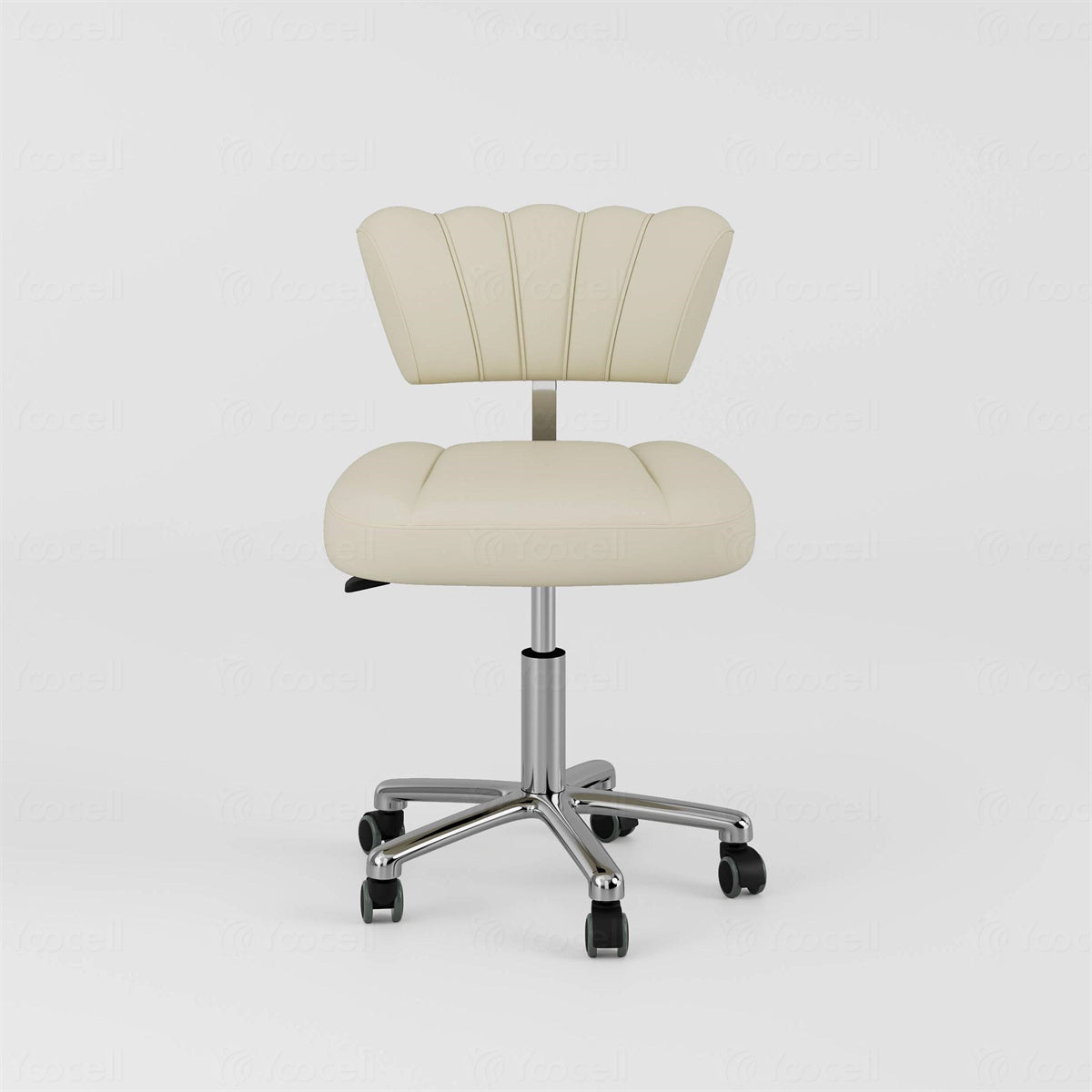 Taburete de belleza azul AG3049