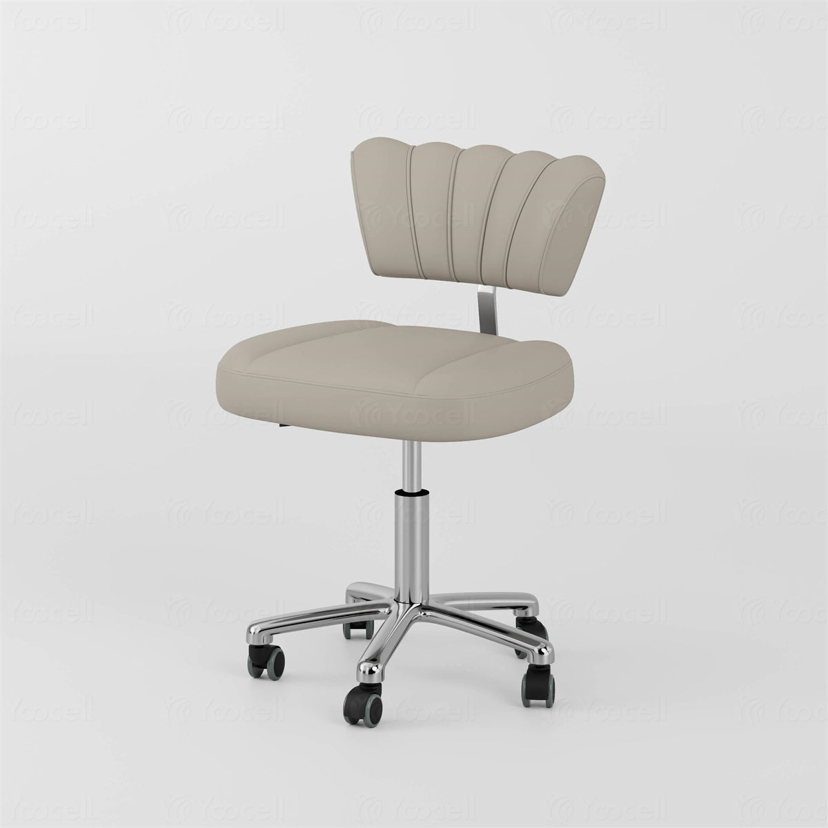 Taburete de belleza azul AG3049
