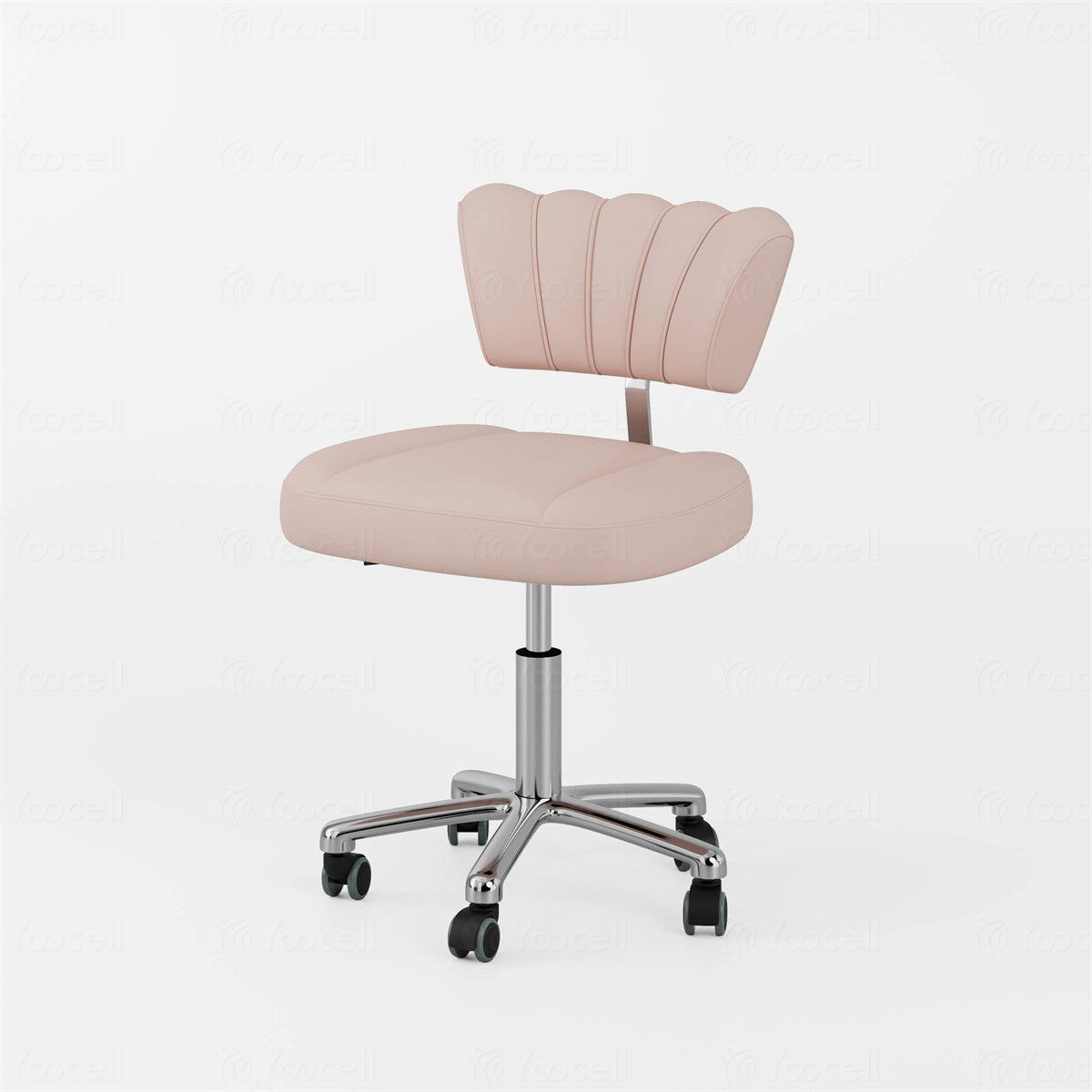 Taburete de belleza azul AG3049