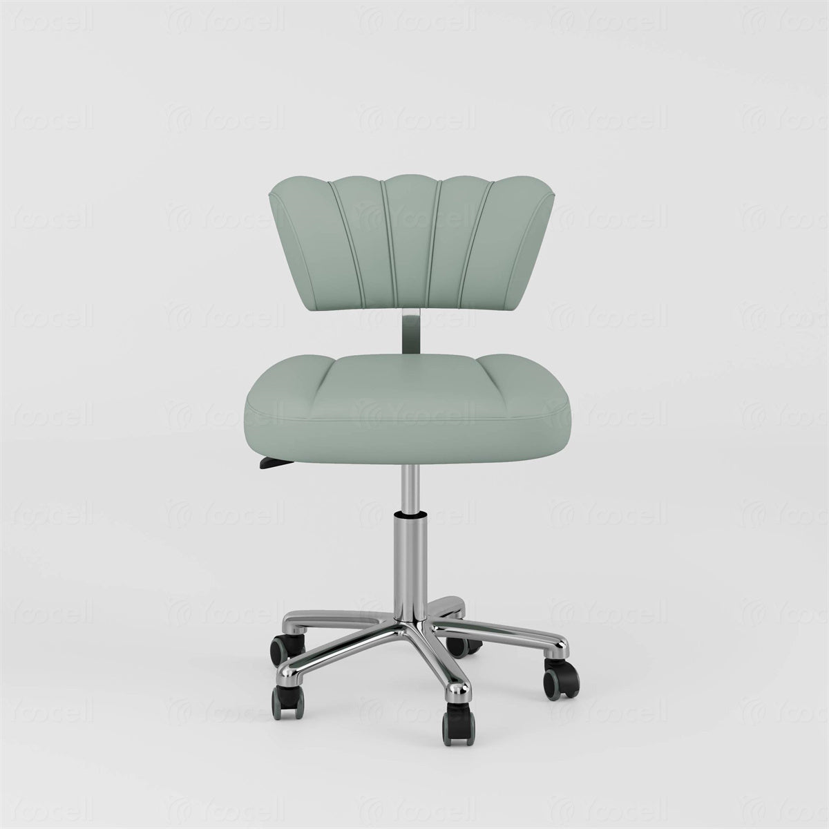 Taburete de belleza azul AG3049