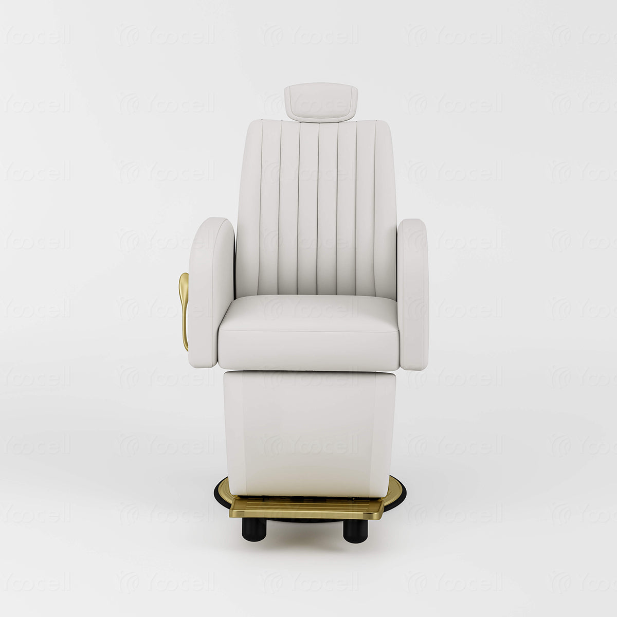 Chaise de barbier blanche AG5362