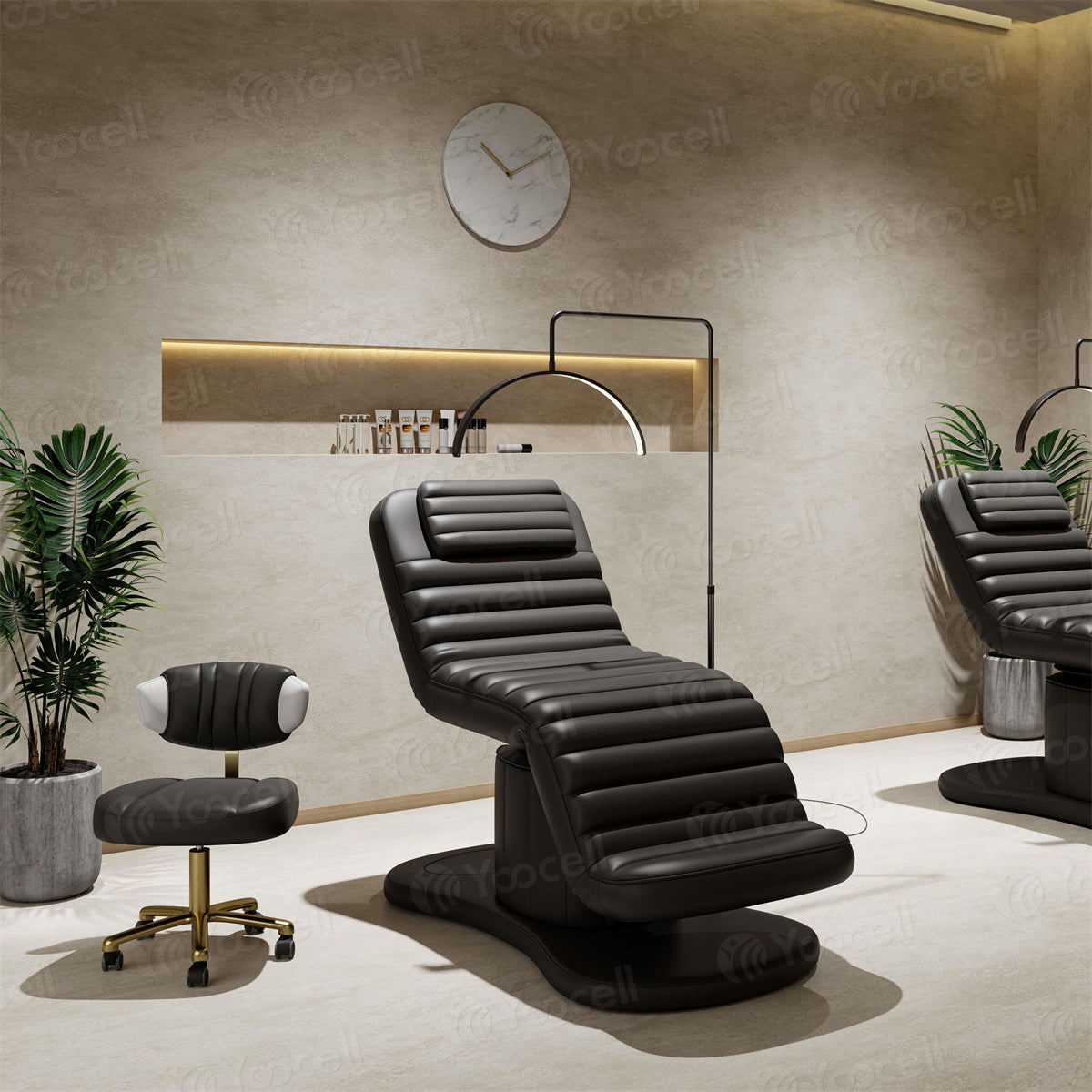 Cama de belleza negra AG1206