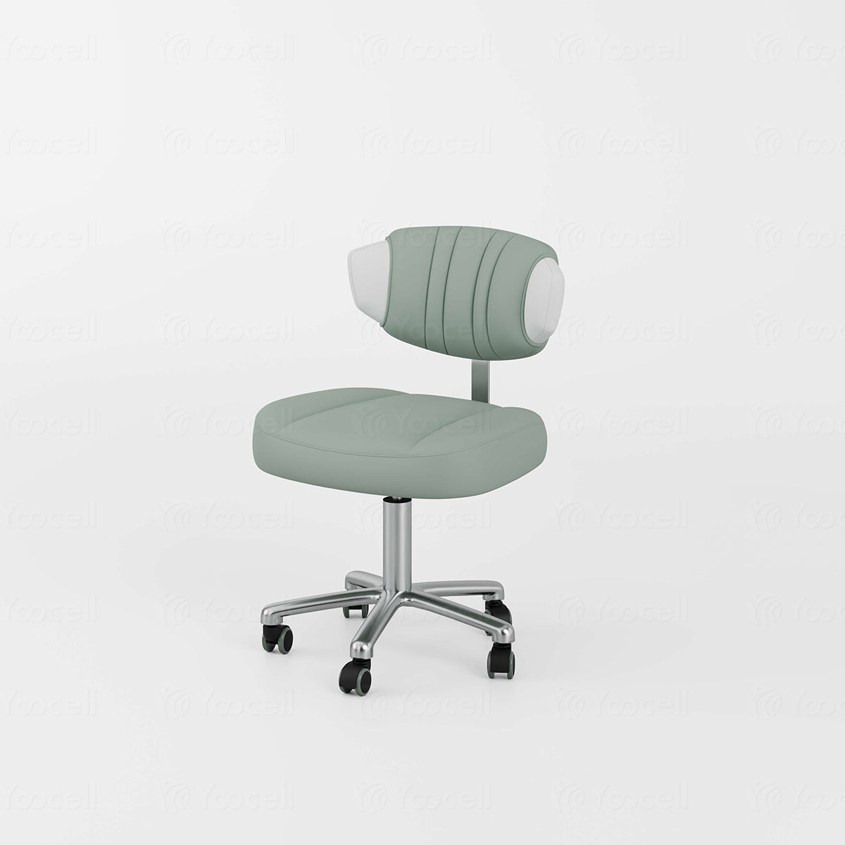 Tabouret de beauté vert AG3049