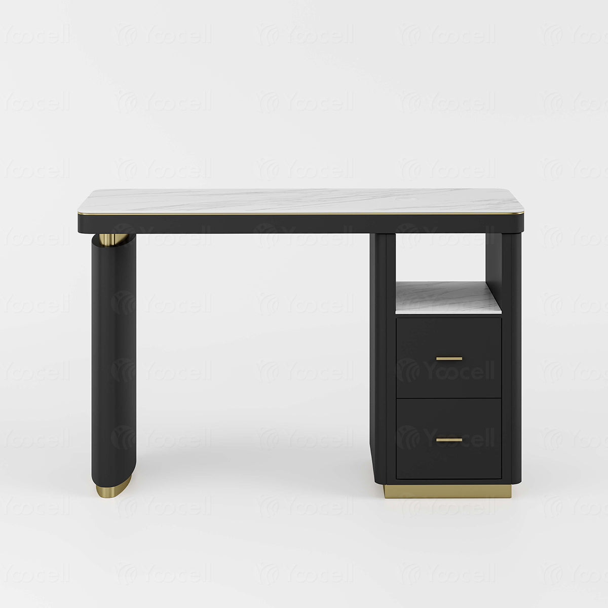Ensemble de table de manucure couleur crème AG1850