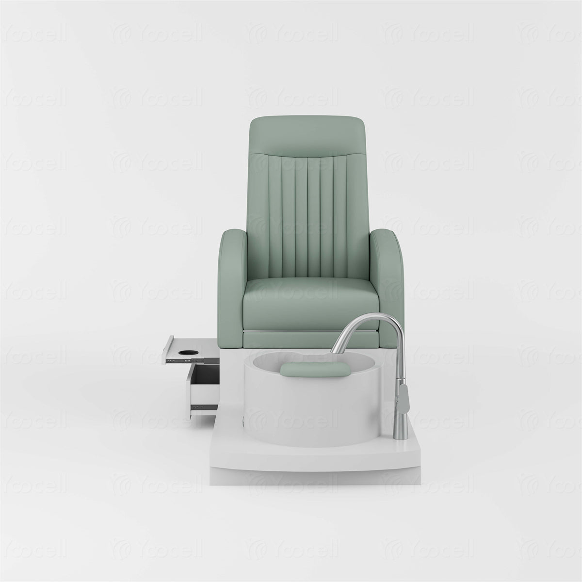 Chaise de pédicure verte AG1087