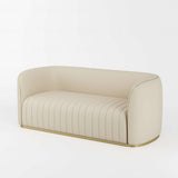 Sofá de recepción color crema AG3113